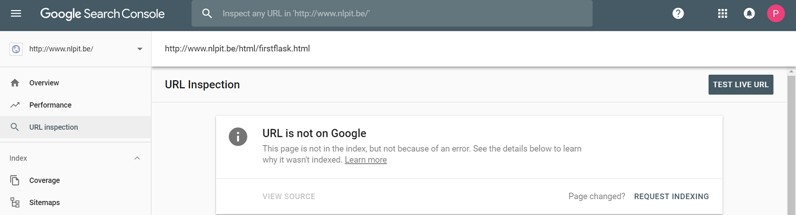 For appearance in search results you need indexed pages. Printscreen of Google search showing the url is not indexed